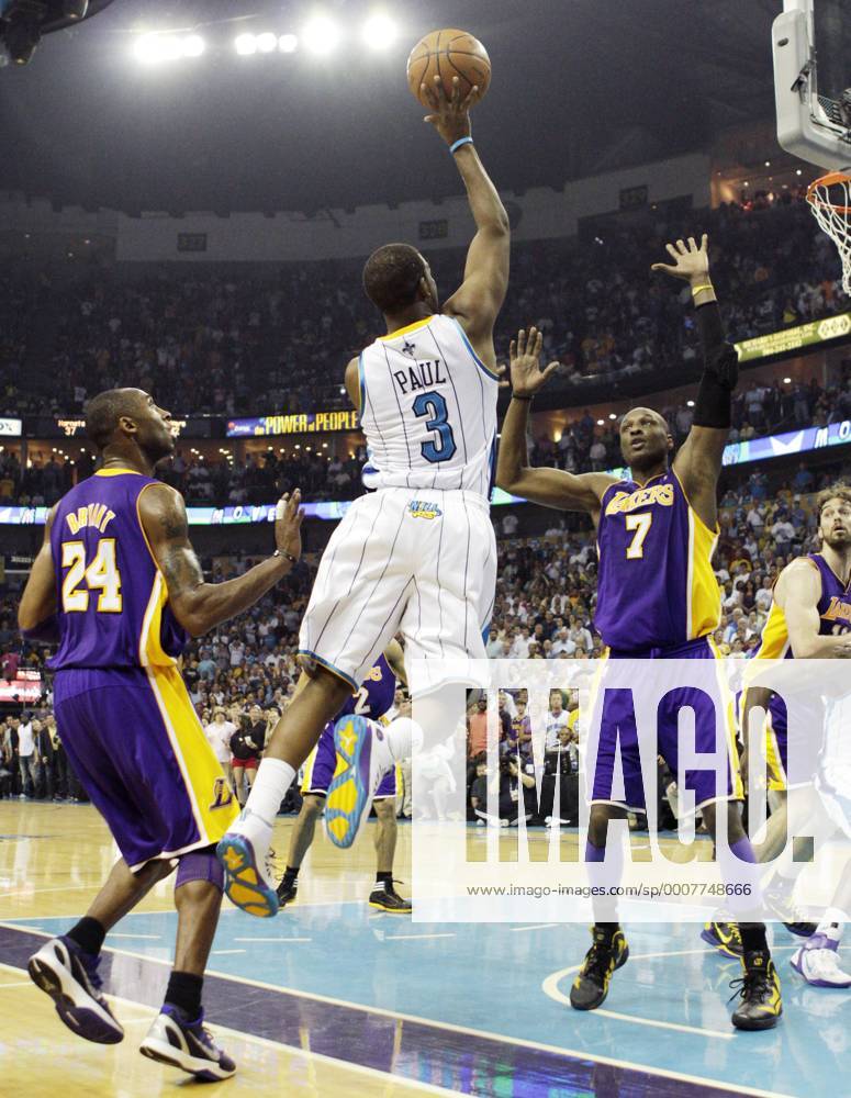 April 24 2011 New Orleans Hornets Point Guard Chris Paul 3 Shoots The