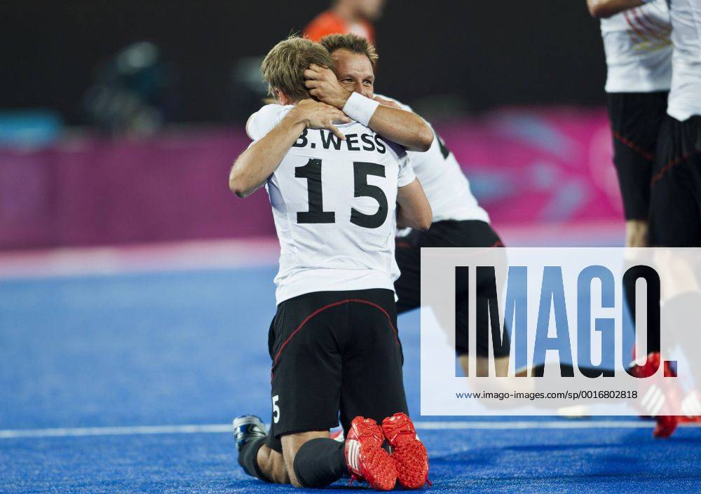 Wess Benjamin Team Ger Jubelt Nach Dem Sieg Hockey Finale Deutschland