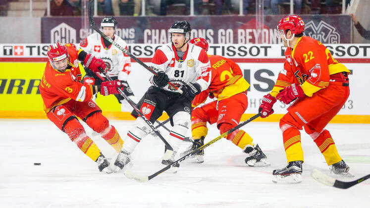 10 12 2019 Biel Tissot Arena CHL 1 4 Final EHC Biel Biel Bienne