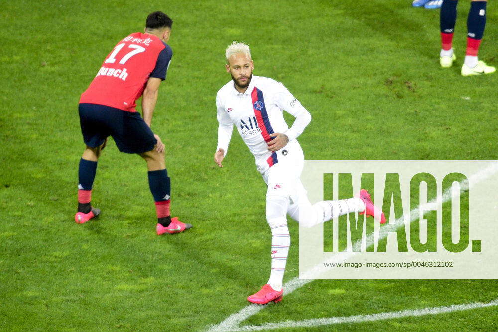 Joie Des Joueurs Du PSG Apres Le But De NEYMAR JR PSG FOOTBALL LOSC