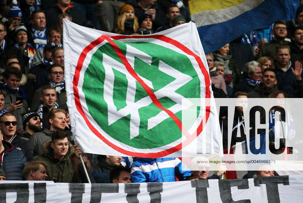 Protestbanner Der SV Meppen Ultras Gegen Den DFB Fussball 3 Liga 1