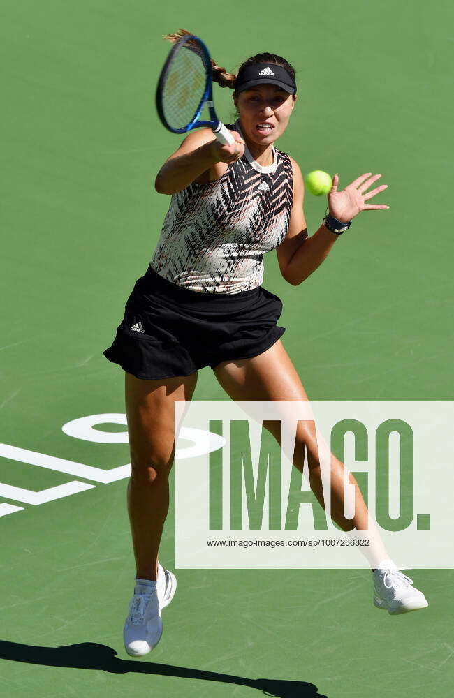 INDIAN WELLS CA OCTOBER 12 Jessica Pegula Of The United States Hits