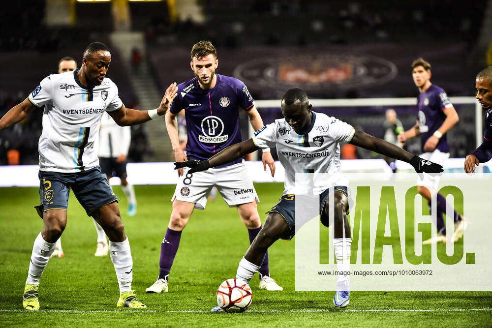 Arouna Sangante Hac FOOTBALL Toulouse Vs Le Havre 25eme Journee