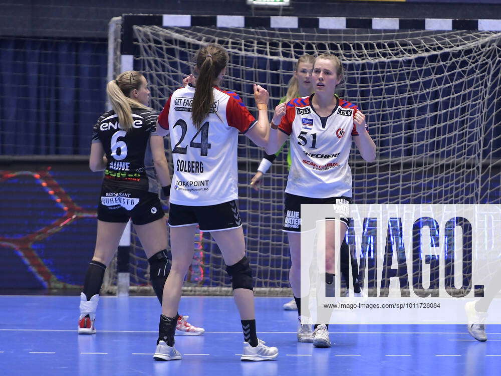 Vilde Mortensen Ingstad Rejoices After Scoring The Winning Goal In The