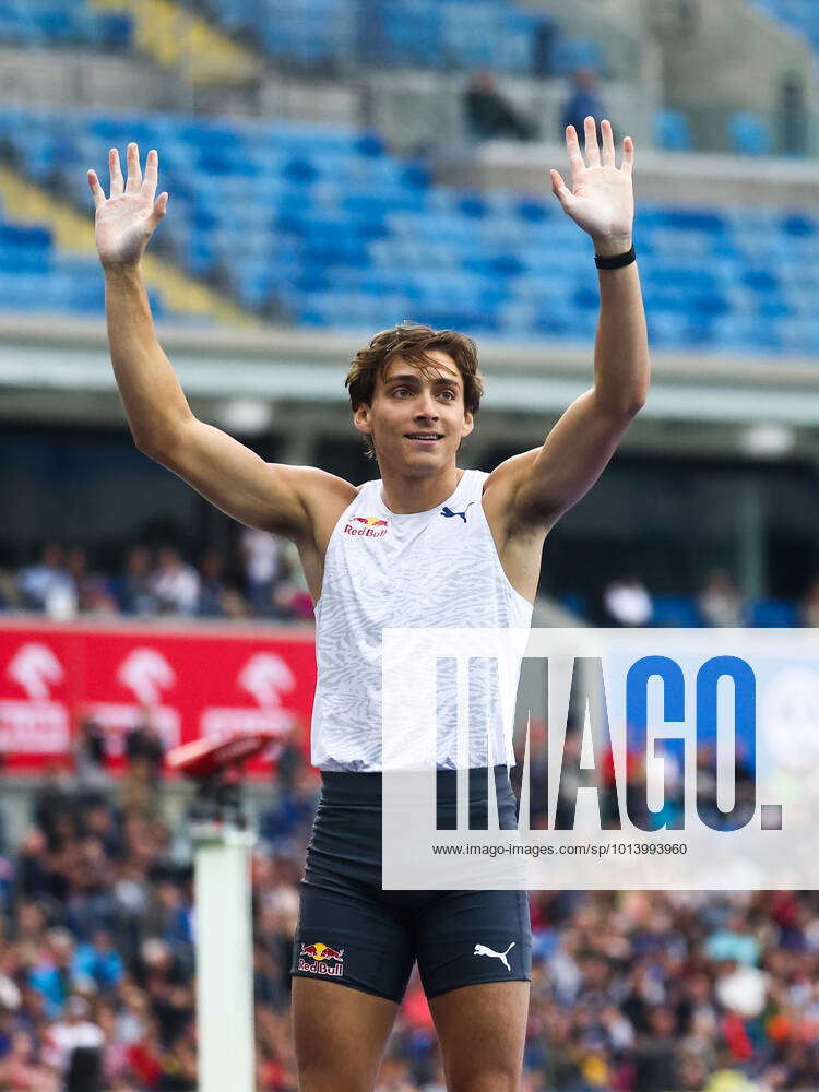 Armand Duplantis During Diamond League Silesia Armand Duplantis Of