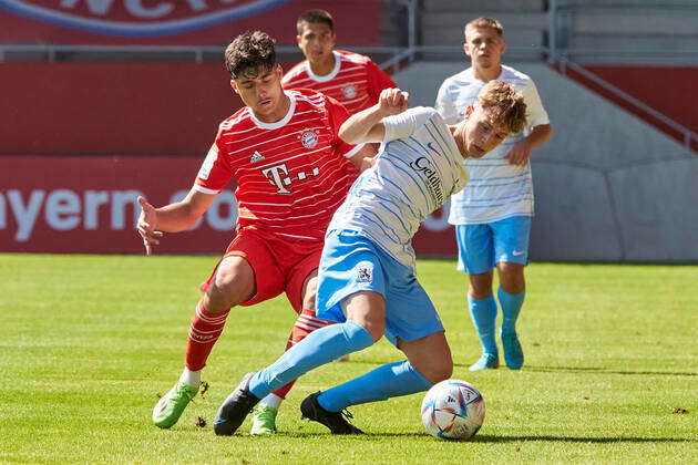 2022 23 DFB BL1 U19 FC Bayern München vs TSV 1860 München WANNER Paul