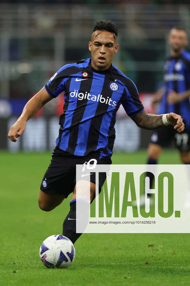 Lautaro Martinez Of FC Internazionale In Action During The Serie A 2022