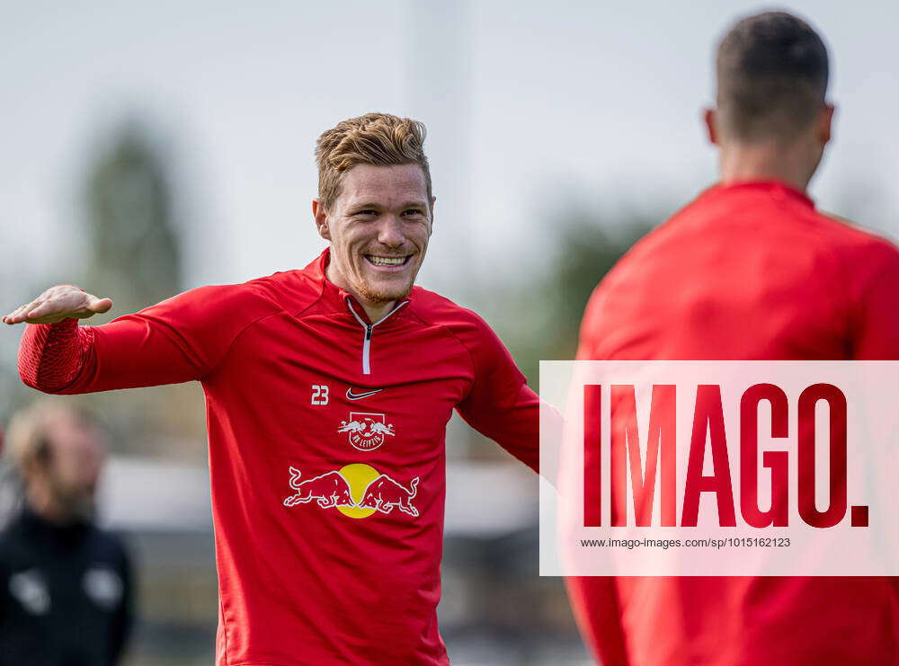 Leipzigs Marcel Halstenberg Training RB Leipzig Am 21 September 2022