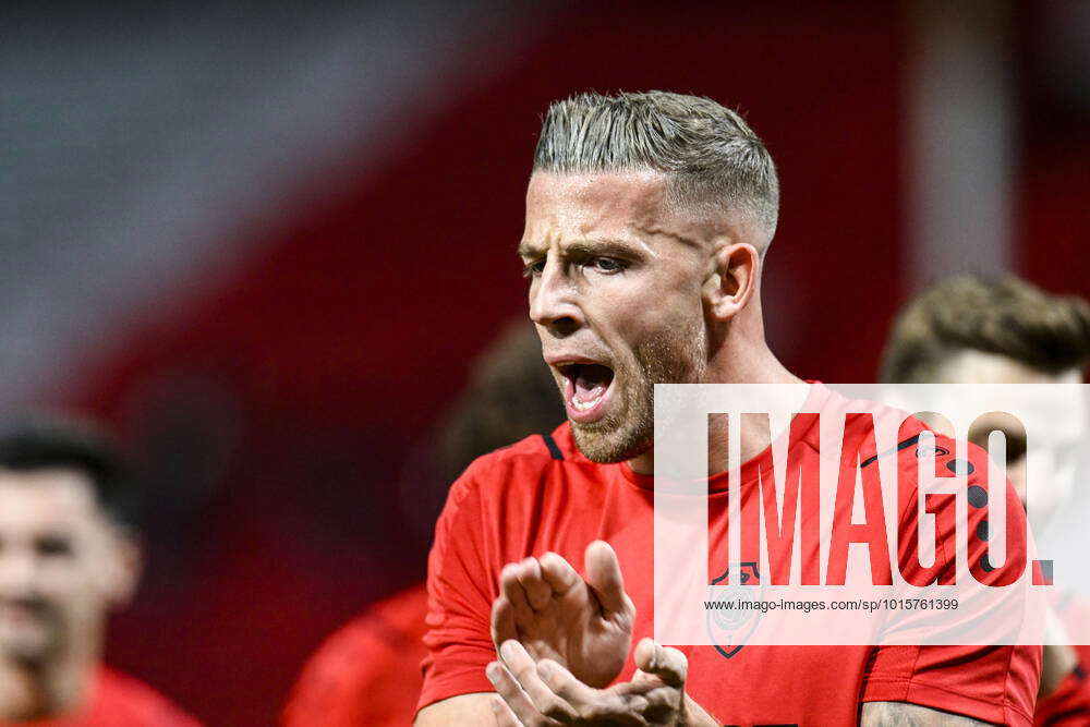 Antwerp S Toby Alderweireld Pictured Before A Soccer Match Between