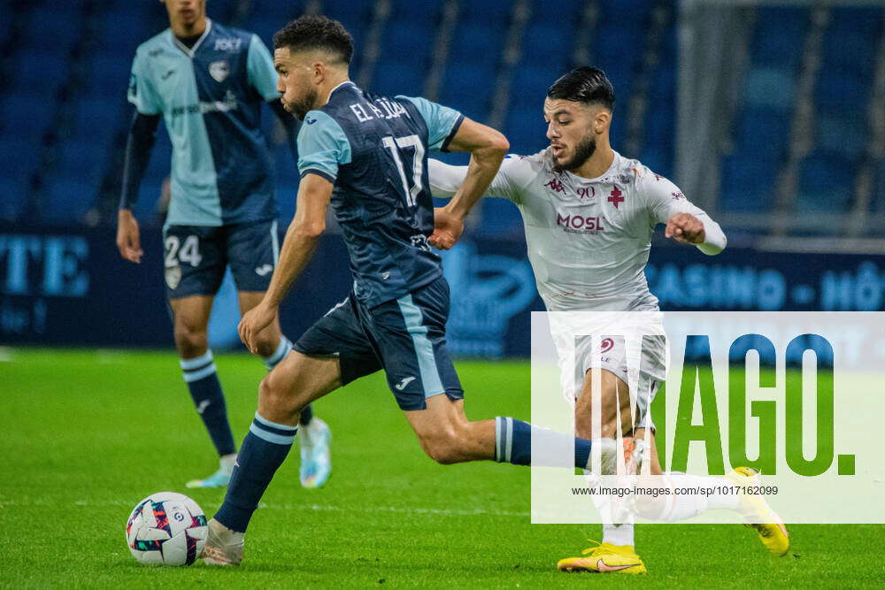 Georges Mikautadze FC Metz Oualid El Hajjam AC Le Havre FOOTBALL