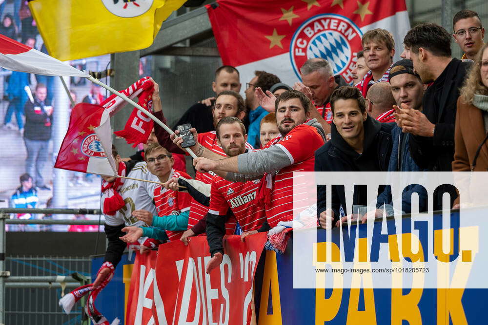 Fans At The Match Sc Freiburg Fc Bayern Ger Sc Freiburg Fc Bayern