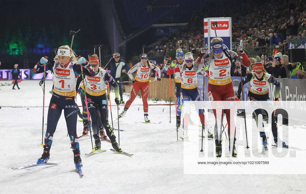 Start First Run Biathlon World Team Challenge 2022 On Schalke 28 12