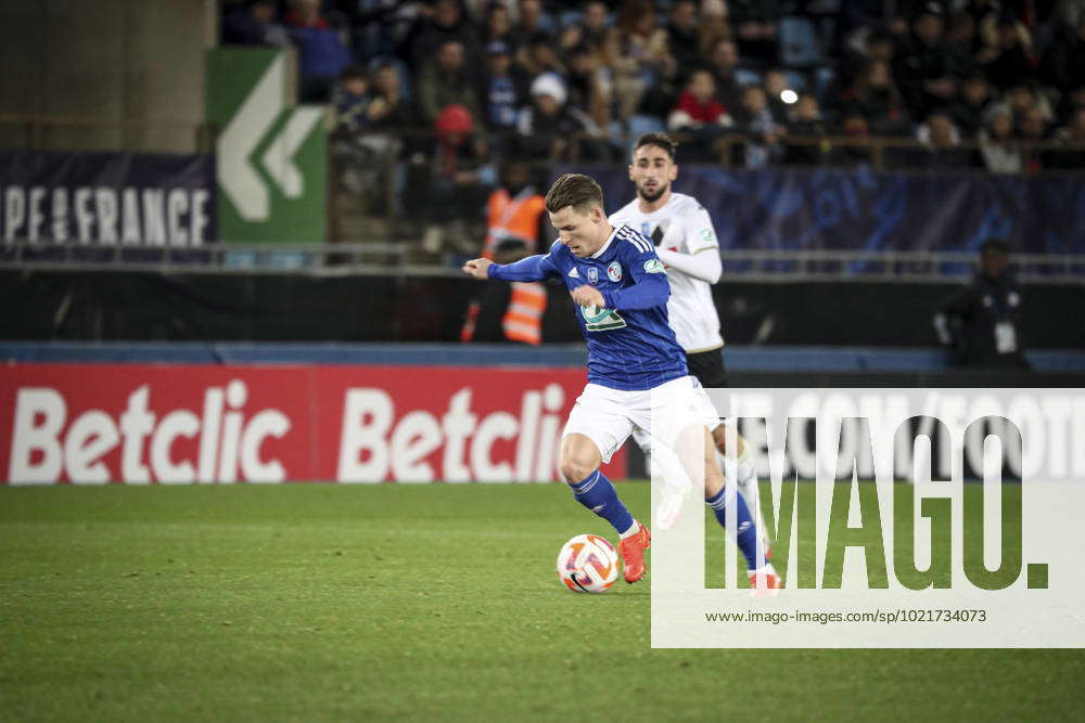 Kevin Gameiro Rcs Football Strasbourg Vs Angers Coupe De France