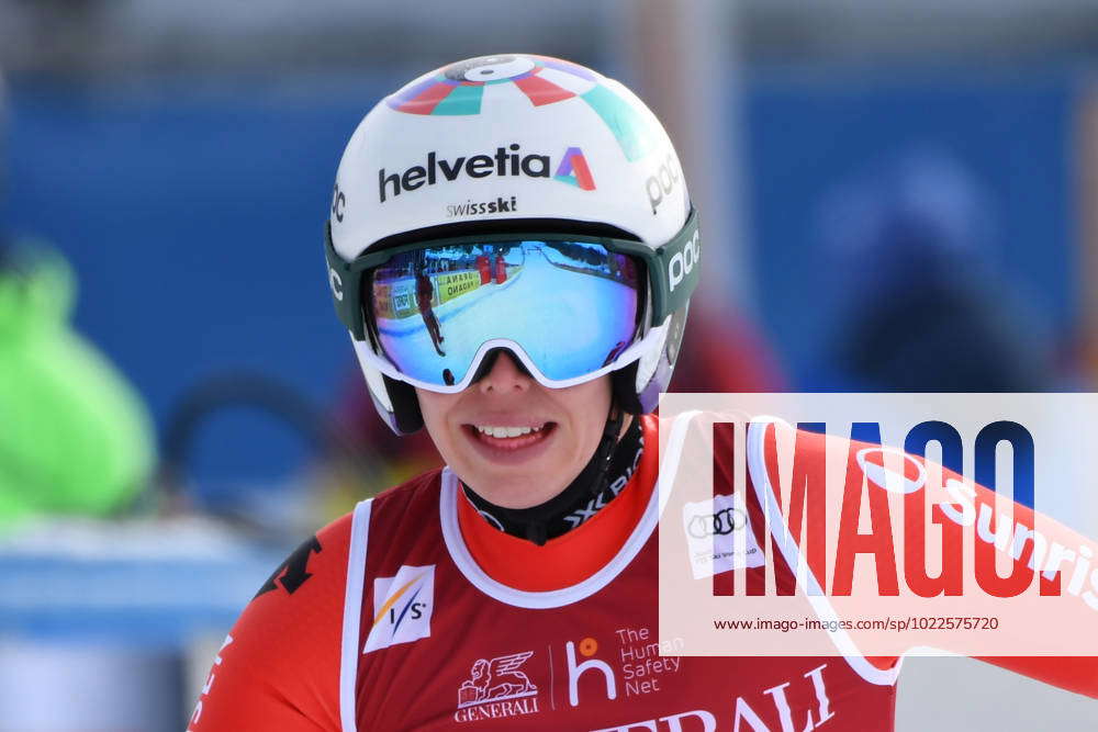 Alpine Skiing Gisin Michelle Sui In The Womens Downhill At The Audi Fis