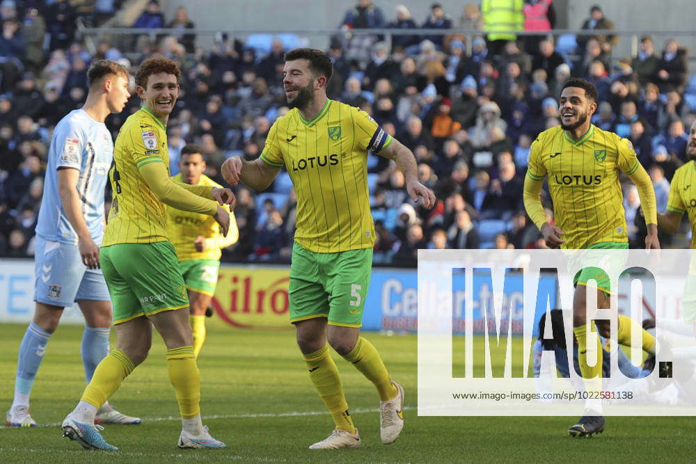 Coventry City V Norwich City Sky Bet Championship The Norwich Players