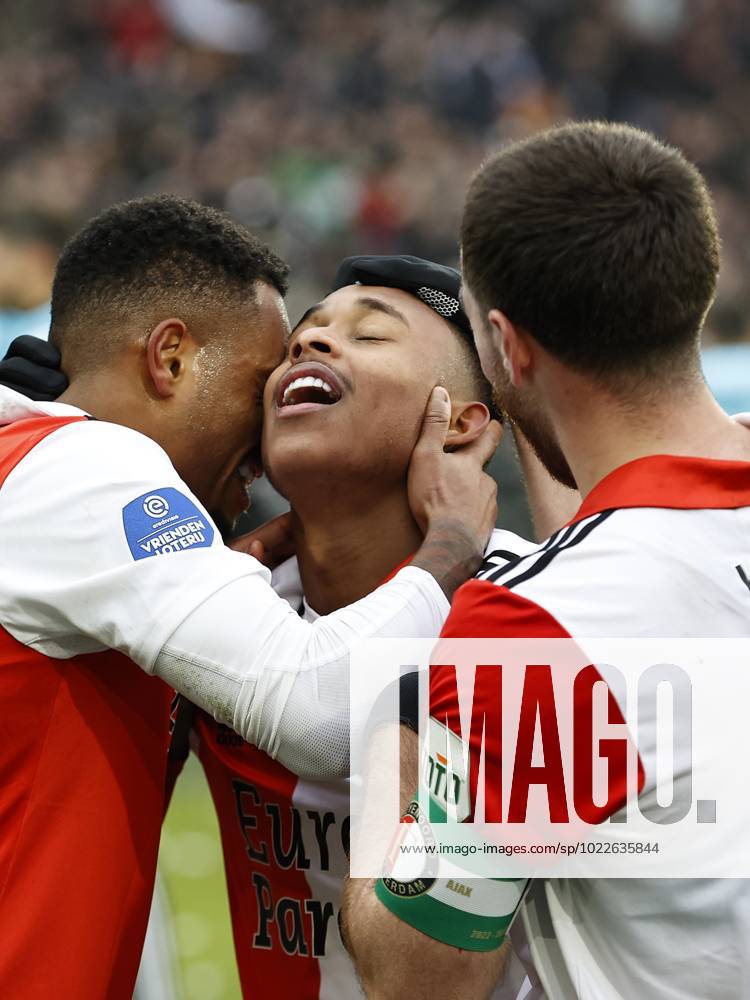 Rotterdam Lr Danilo Of Feyenoord Igor Paixao Orkun Kokcu Of Feyenoord