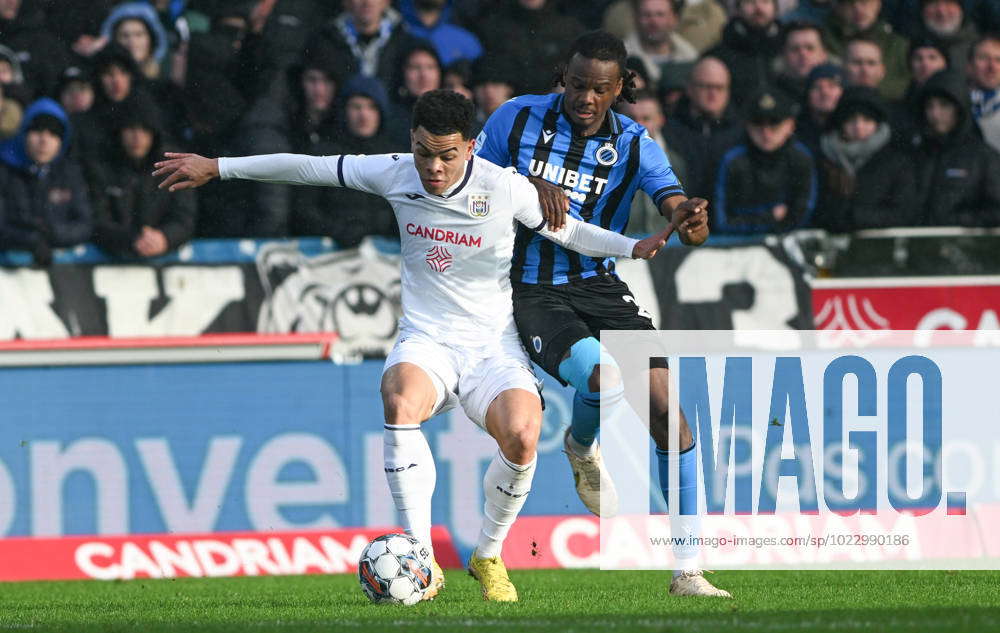 BELGIUM SOCCER JPL D1 DAY20 CLUB BRUGGE VS RSC ANDERLECHT Mario