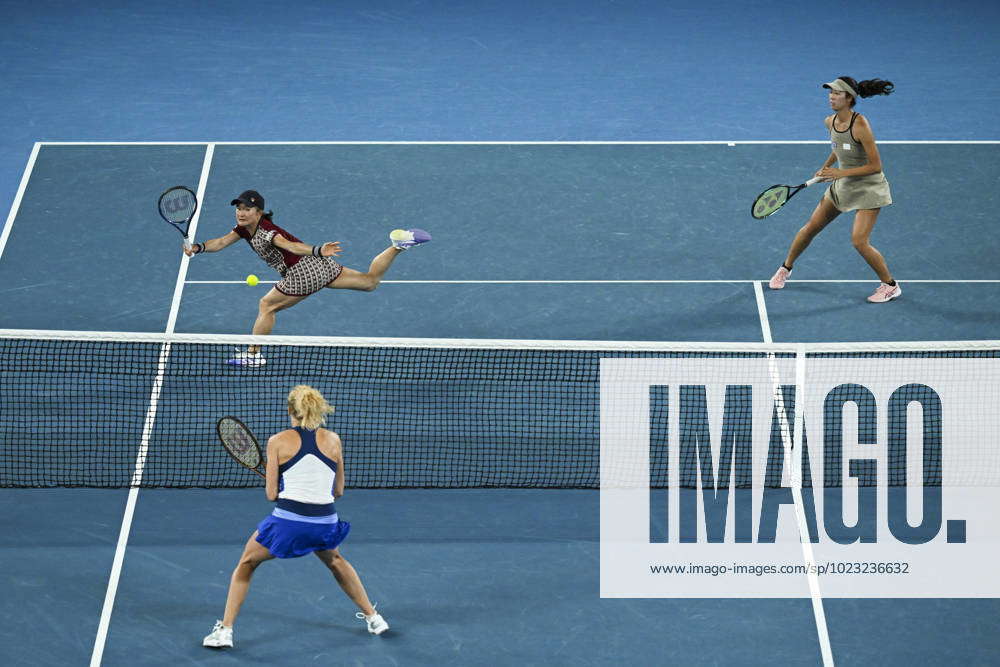 TENNIS AUSTRALIAN OPEN Shuko Aoyama And Ena Shibahara Of Japan In