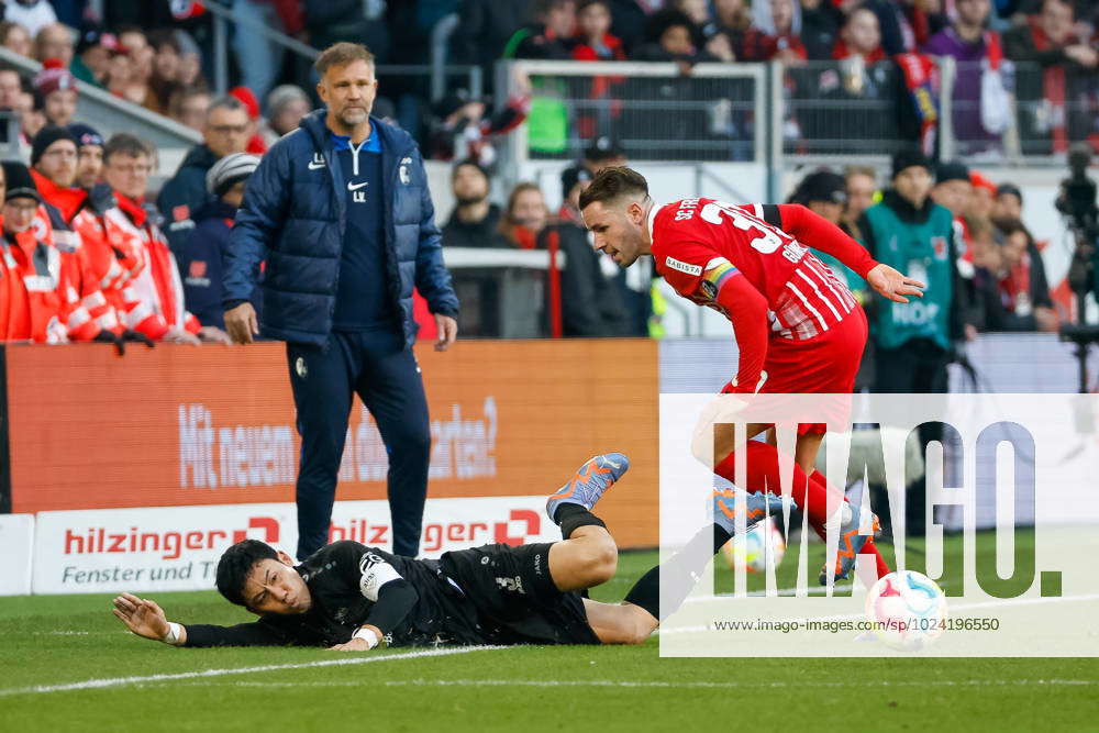 Wataru Endo VfB Stuttgart 03 And Christian Guenter SC Freiburg 30 In