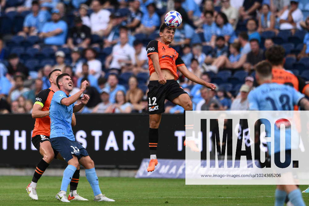 Aleague Sydney Roar Taras Gomulka Of Brisbane Roar During The A League