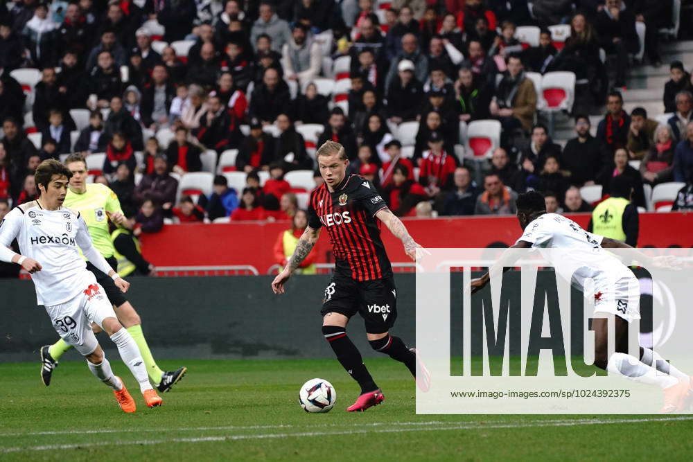 Melvin Bard OGC Nice FOOTBALL OGC Nice Vs Stade De Reims Ligue 1