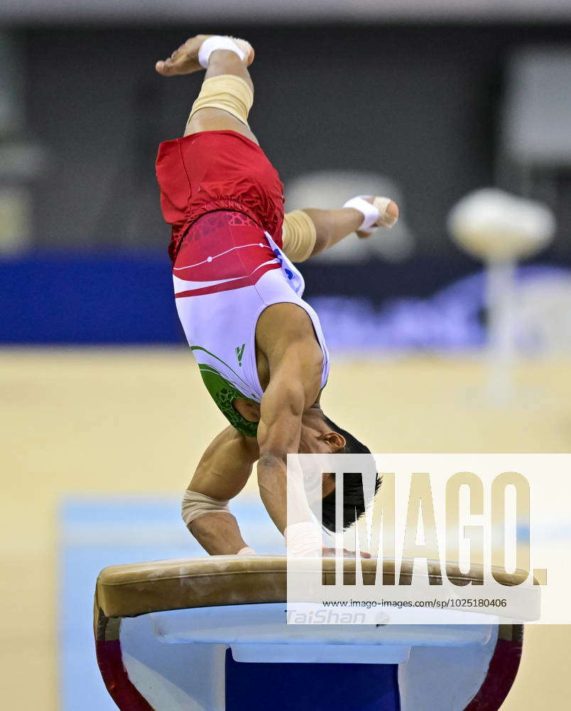 15th FIG Artistic Gymnastics World Cup In Doha 2023 Mahdi Olfati Of