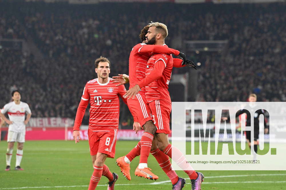 Goal Celebration Eric Maxim Choupo Moting Re Bayern Muenchen After Goal