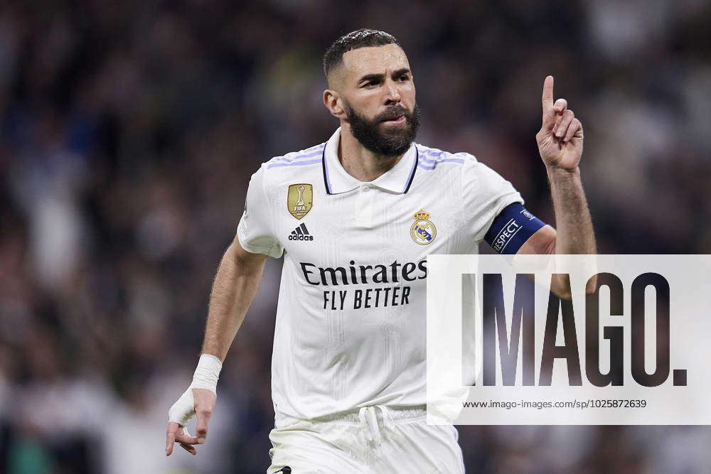 March 15 2023 Madrid Madrid Spain Karim Benzema Of Real Madrid