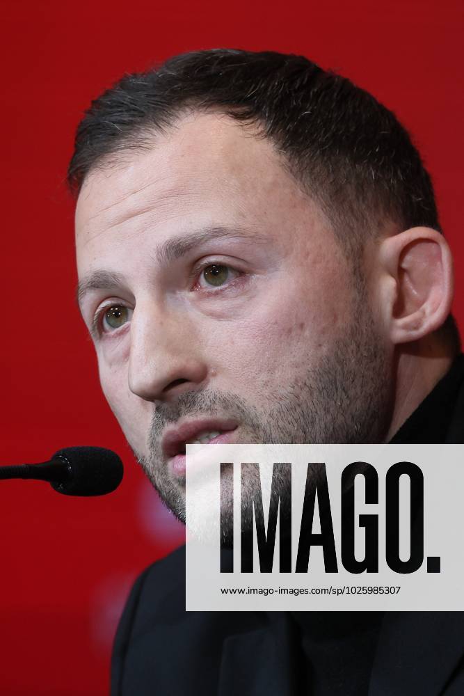 Belgium S Head Coach Domenico Tedesco Pictured During A Press