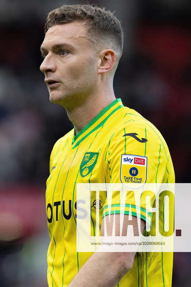 Sky Bet Championship Stoke City V Norwich City Ben Gibson 6 Of Norwich