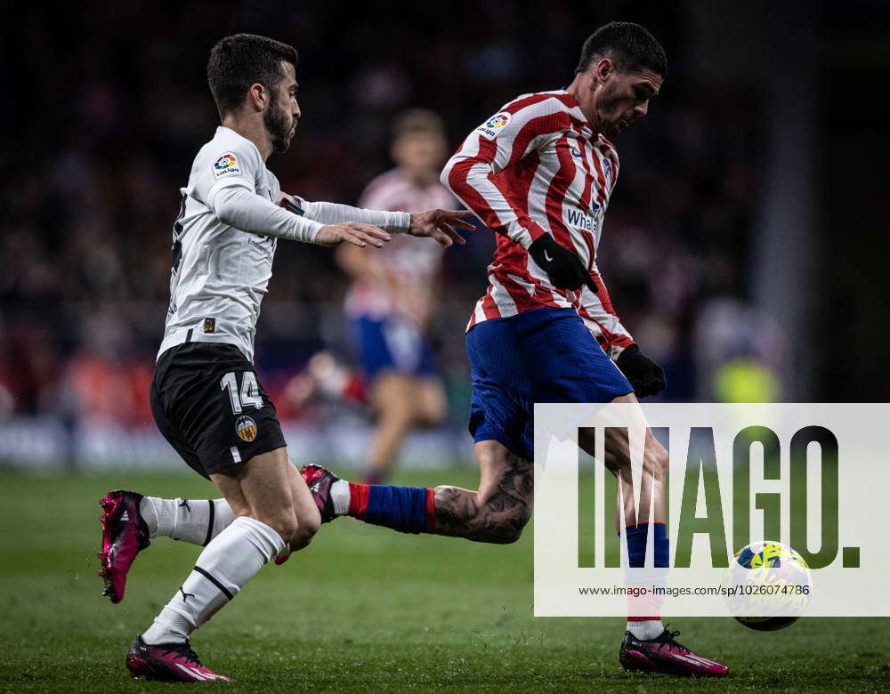 Atletico De Madrid Vs Valencia De Paul Atletico De Madrid In Action