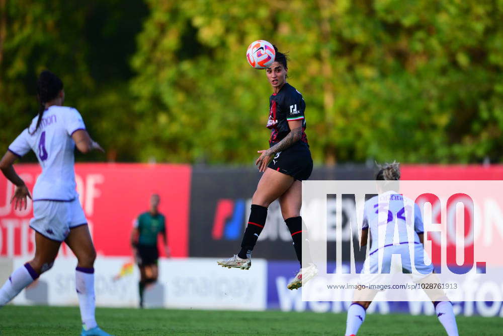 Italian Football Serie A Women Match Ac Milan Vs Acf Fiorentina