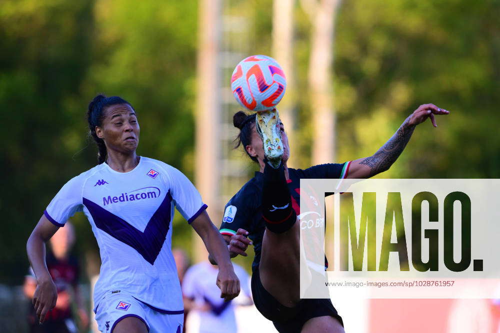 Italian Football Serie A Women Match Ac Milan Vs Acf Fiorentina