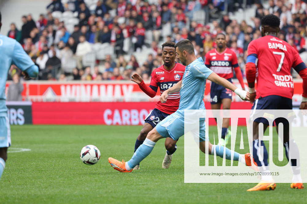 Angel Gomes Losc Lors Du Match LOSC Vs AC Ajaccio Ligue 1 Uber Eats