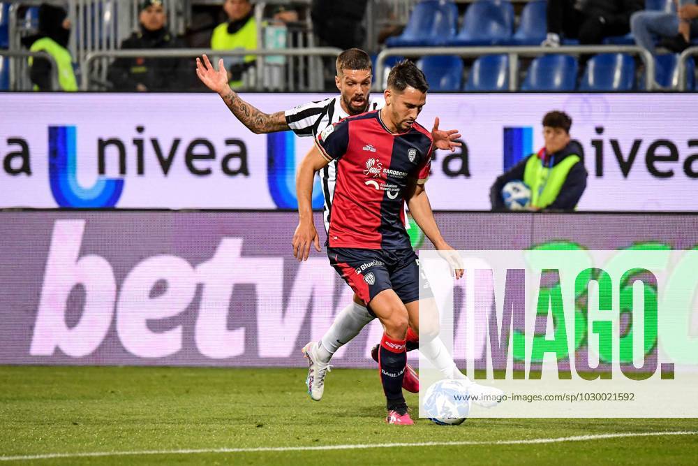 Italian Soccer Serie B Match Cagliari Calcio Vs Ascoli Calcio Edoardo