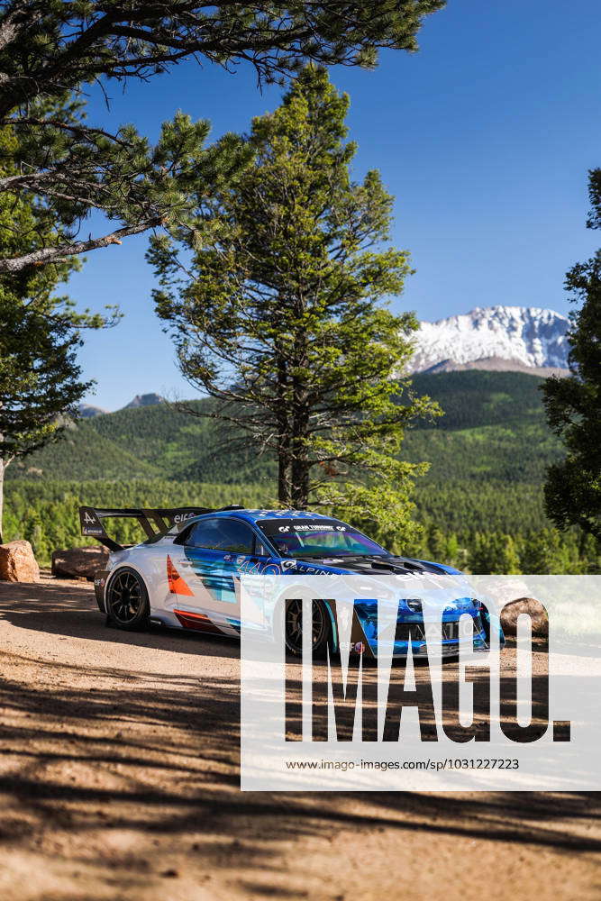 Raphael Astier Fra Alpine A Gt Evo Pikes Peak Open During