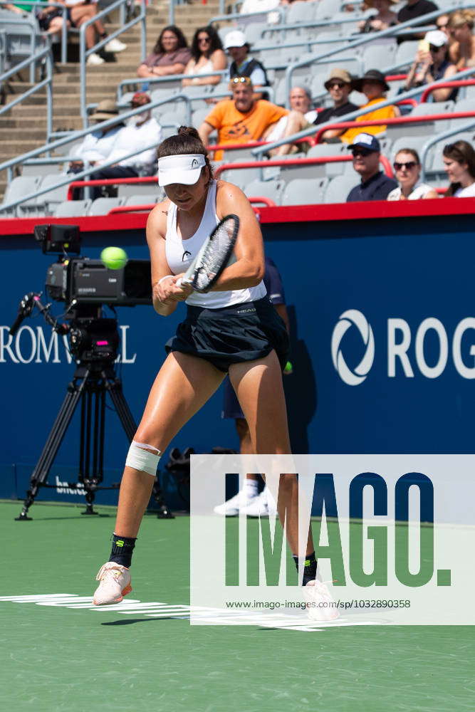 August Marina Stakusic Of Canada In Action During The Wta