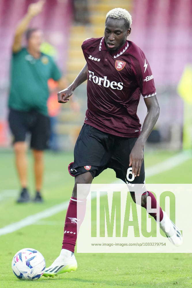 Salerno Italy August Junior Sambia Of Us Salernitana During