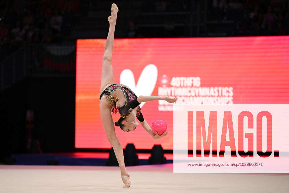 Varfolomeev Darja Ger Ball During Rhythmic Gymnastic World