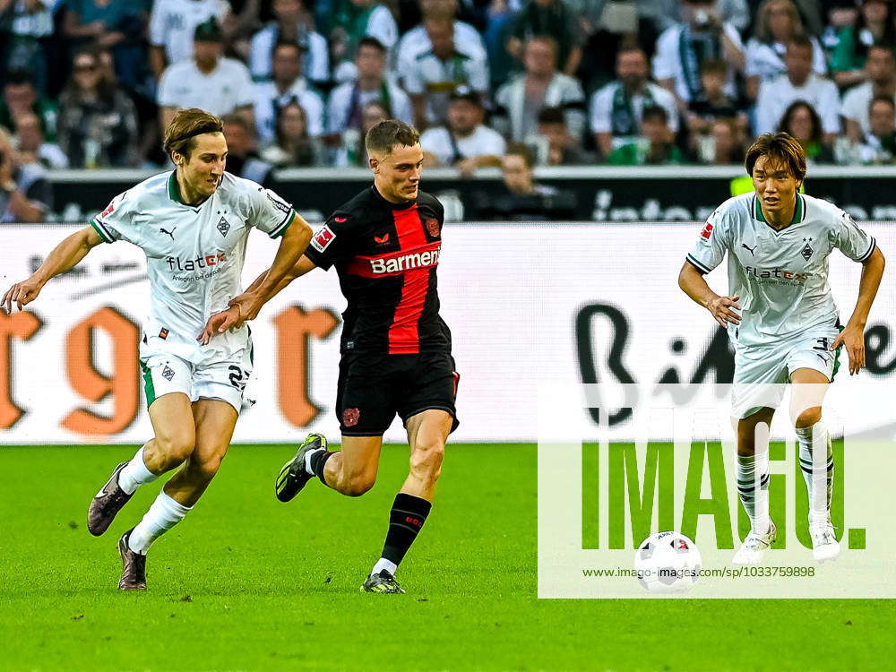 Florian Wirtz Bayer Leverkusen Is Pressured By Rocco Reitz