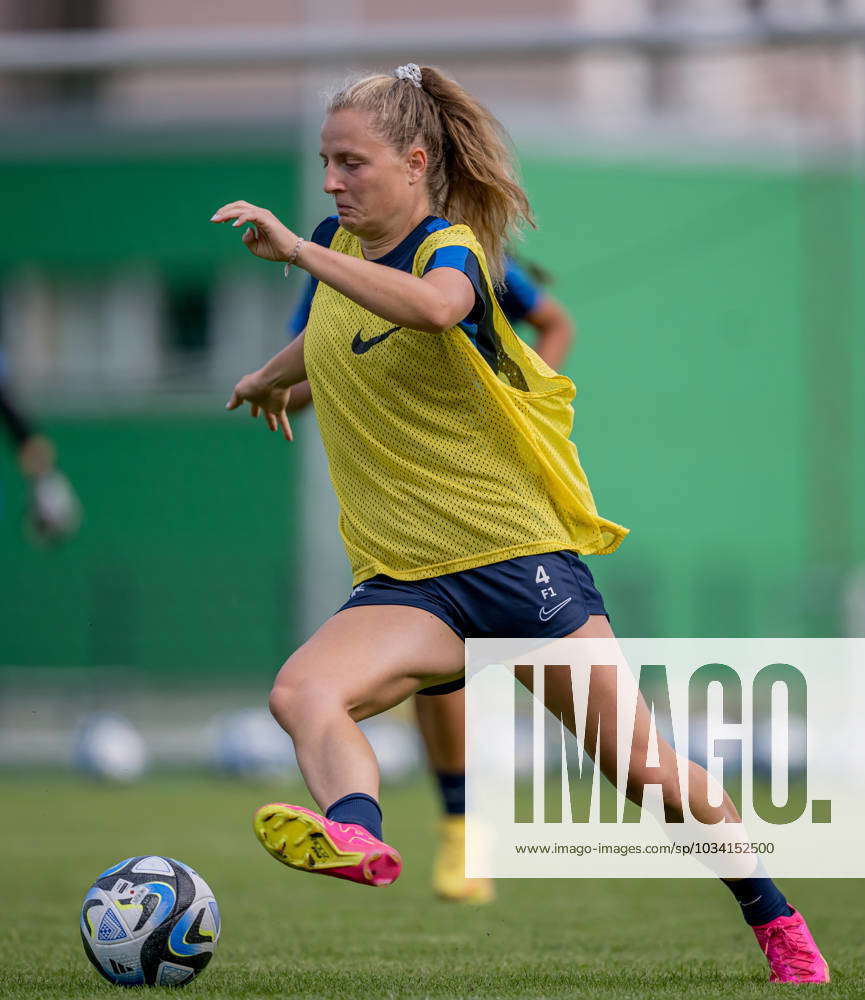 Leipzigs Nina Raecke Training RB Leipzig Women On 30 August 2023 Uni