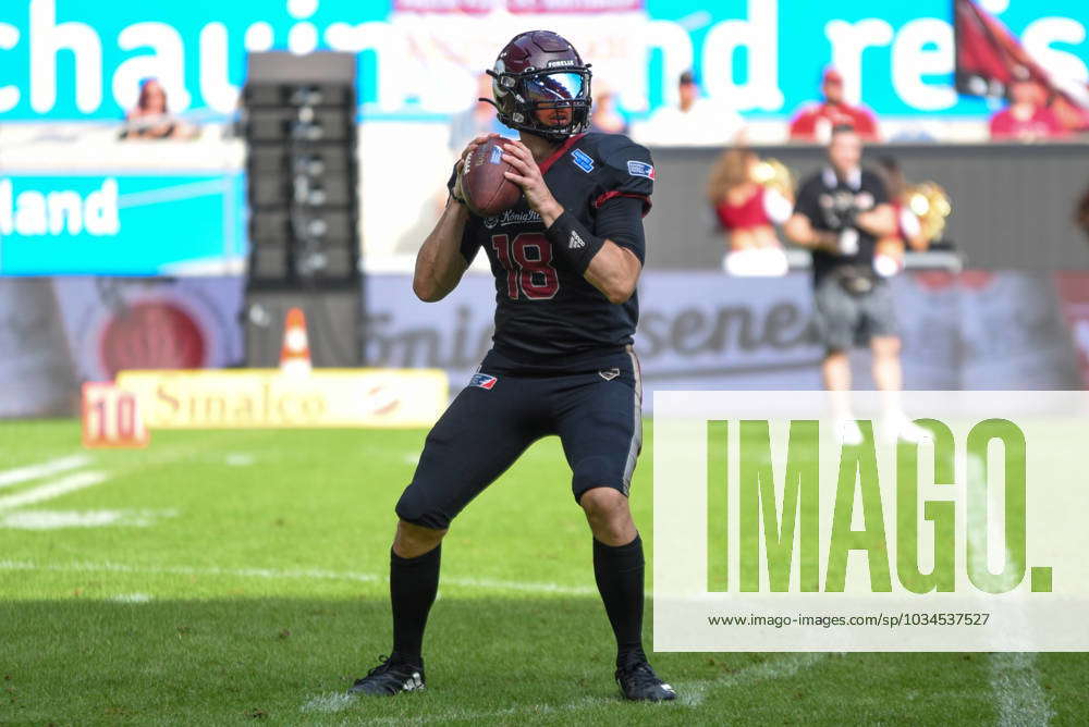 Jadrian Clark Rhein Fire Vs Frankfurt Galaxy Match Photos