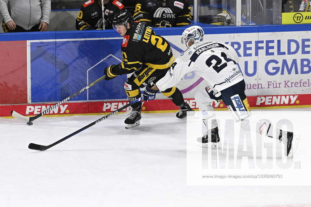 Ice hockey DEL 2 Krefeld Pinguine vs Dresdner Eislöwen m 01 10 2023 at