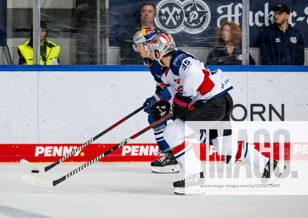 Filip Varejcka EHC Red Bull Muenchen 91 And Charlie Gerard Nuernberg