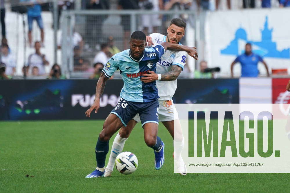 Josu Casimir Le Havre Ac Jonathan Clauss Olympique De Marseille