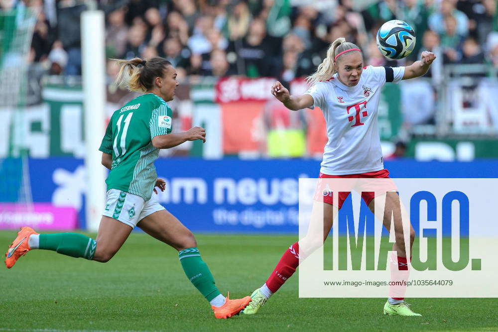 F L Maja Sternad Sv Werder Bremen And Janina Hechler Fc K Ln