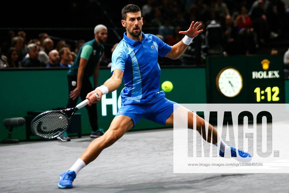 Rolex Paris Masters 2023 Masters 1000 Novak Djokovic During His Men S