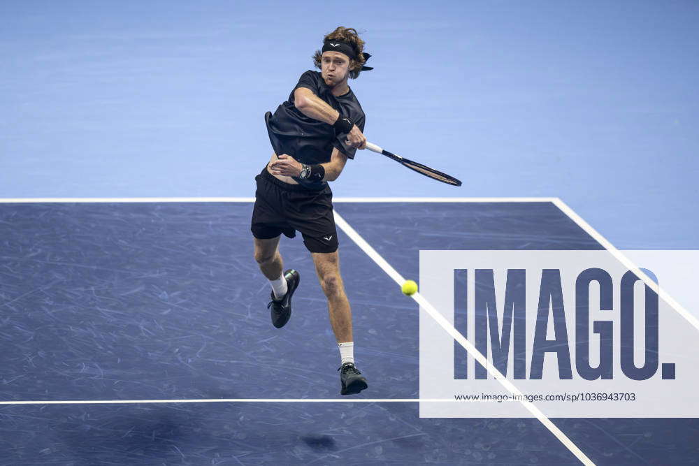 Nitto ATP Tennis Herren Finals Day Two Andrey Rublev Of Russia Plays