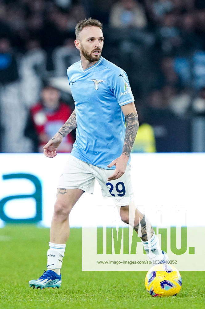 SS Lazio V AS Roma Serie A Tim Manuel Lazzari Of SS Lazio During The