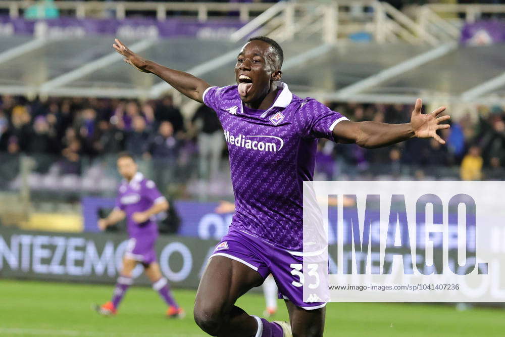 Acf Fiorentina V Ss Lazio Serie A Tim Michael Kayode Of Acf